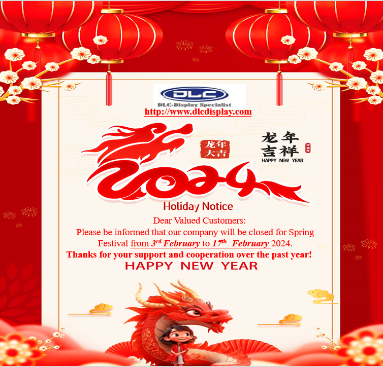 2024 CNY holiday notice